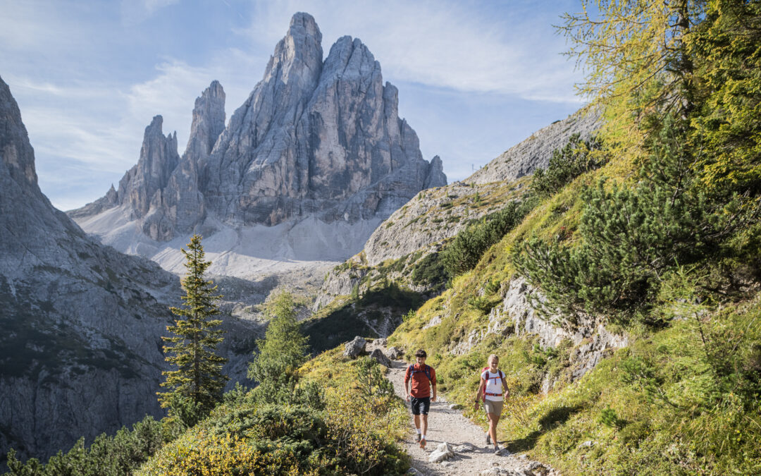 Vandra i Dolomiterna